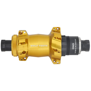 Wolf Tooth Hubs Wolf Tooth Road/Gravel Rear Hub - 12 x 142mm Center-Lock XDR Innerdrive Ratchet 40 Gold Straight Pull 24H