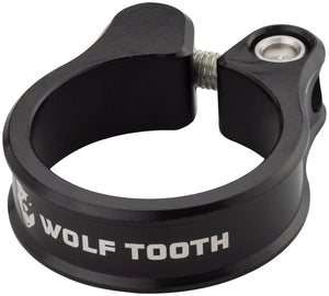 Wolf Tooth Seatpost Parts and Accessories Wolf Tooth Seatpost Clamp - 29.8mm Bolt-On Black
