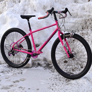 Tanglefoot Gravel Adventure Pink / Large Tanglefoot Hardtack Frameset  new